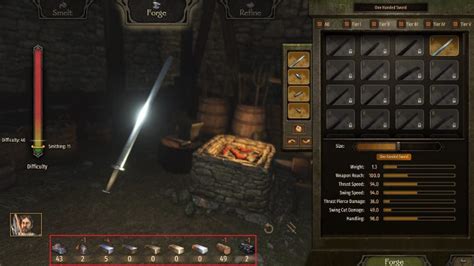 Better smithing attempts to fix everything wrong with the smithing menus, and also offers configurable quality of life improvements when forging, including batch smel. Mount and Blade 2 Bannerlord: Smithing - crafting, obtaining materials - Mount and Blade 2 ...