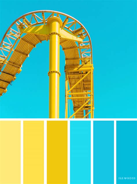 Best color combination for yellow green. Blue and yellow color scheme