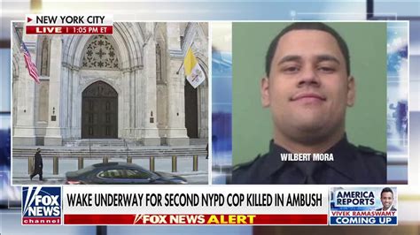 Wake Held For Second Nypd Officer Killed In Harlem Ambush Fox News Video