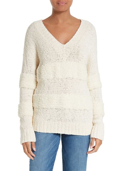 Frame Frame Slouchy V Neck Sweater Sweaters