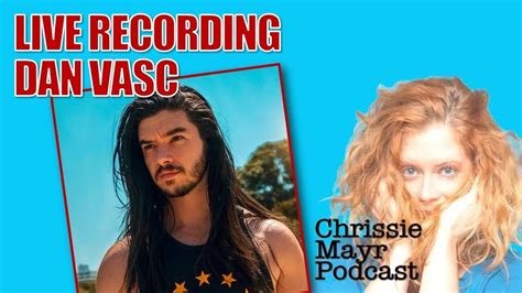 Live Chrissie Mayr Podcast With Dan Vasc Singer Musician Nerd