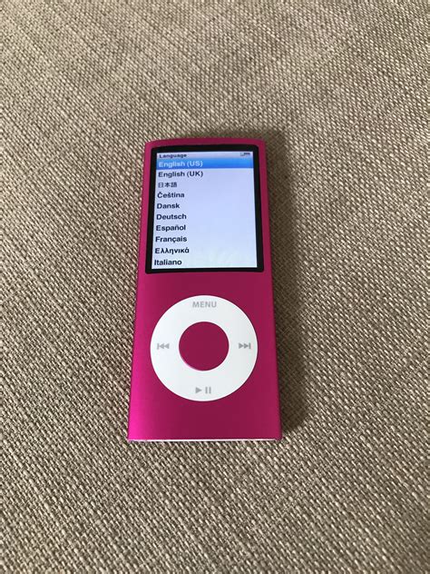 Apple Ipod Nano A1285 4th Generation 8gb Pink Ipod Ebay