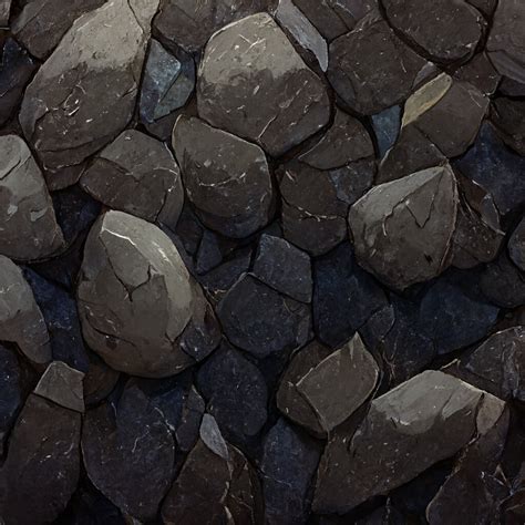 Artstation Rock Texture Anime Style Texture