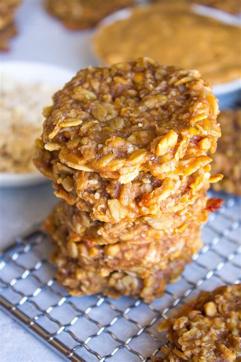 Healthy Peanut Butter Oatmeal Cookies | Recipe | Healthy ...
