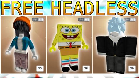 Top 99 roblox avatar headless đang gây sốt trên mạng