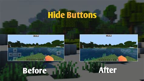 Hide The Buttons Unleash Your Mcpe Skills With The Controls Button