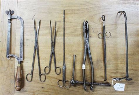 Antique Medical Tools Collection Medical Zother Industry Science