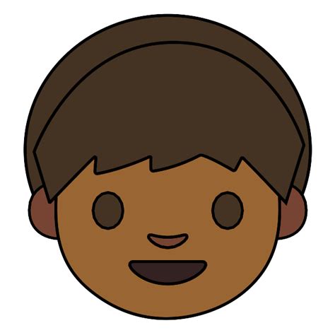 👦🏾 男孩 中等 深肤色 Emoji图片下载 高清大图、动画图像和矢量图形 Emojiall