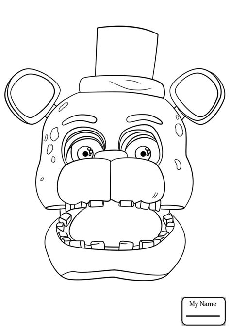 21 Inspired Picture Of Five Nights At Freddys Coloring Pages