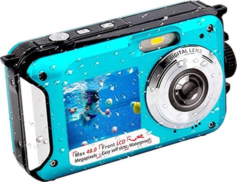 Underwater Camera Fhd 27k 48 Mp Waterproof Digital Camera