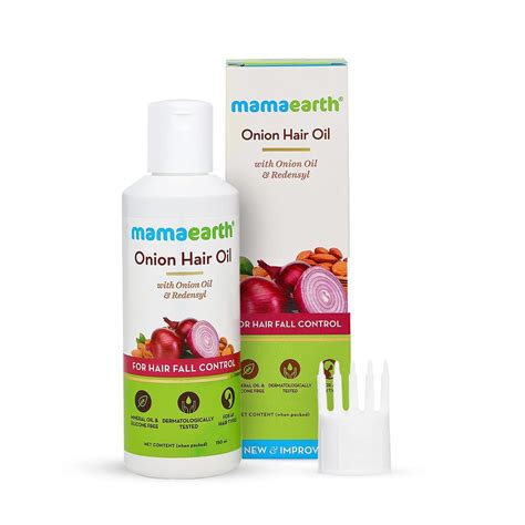 Buy Mamaearth Onion Oil For Hair Growth And Hair Fall Control With