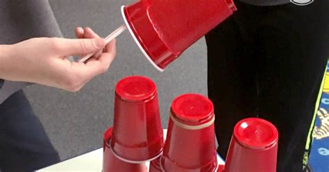 Red Cup Stem Challenge For Kids