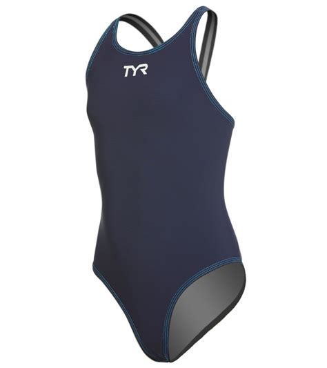 Tyr Girls Thresher Aerofit One Piece Swimsuit At