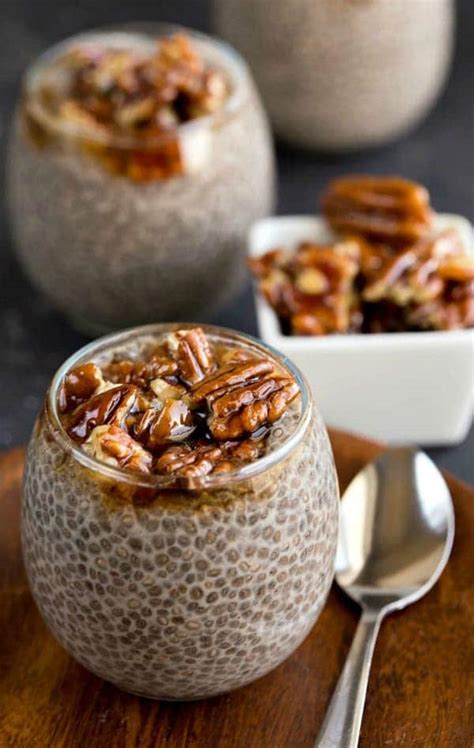 Sticky Bun Chia Seed Pudding I Heart Eating