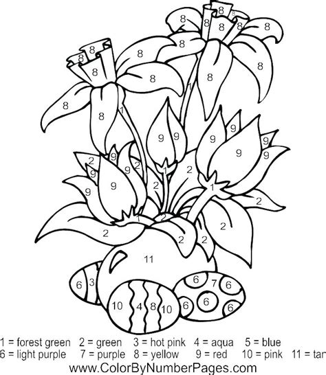 Click on any of the numbers picture above to start coloring. Paint By Number Coloring Pages at GetColorings.com | Free ...