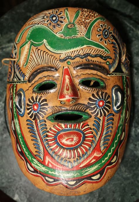 Old Mexican Pottery Mask Collectors Weekly