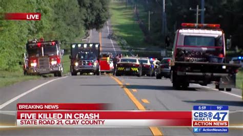 Head On Crash Kills 5 Injures Two Children In Clay County Action