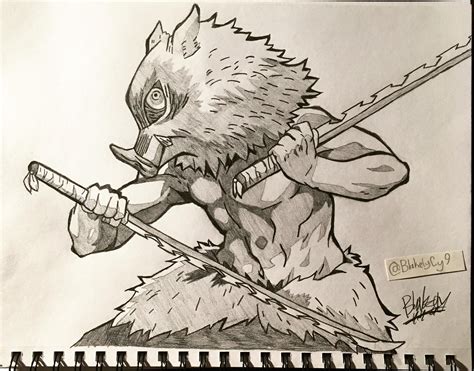 I thought this Inosuke scene from the anime was cool, hope you guys