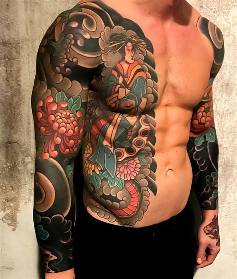 arm tattoo tattoo dotwork blue tattoo chest tattoo color tattoo irezumi tattoos yakuza