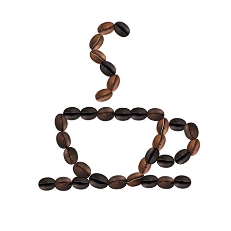 Coffee Beans Realistic Cup 480995 Vector Art At Vecteezy