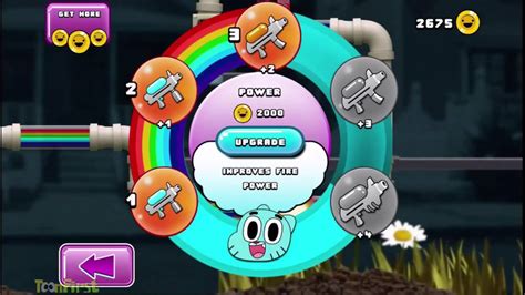 The Amazing World Of Gumball Rainbow Ruckus Cartoon Network Games Lv2 1