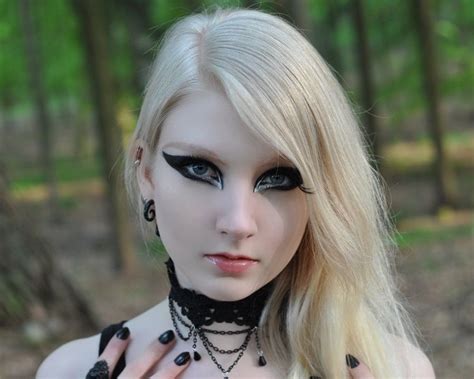 Medieval Gothic Stock By Mariaamanda On Deviantart Gothic Makeup Blonde Goth Goth Women