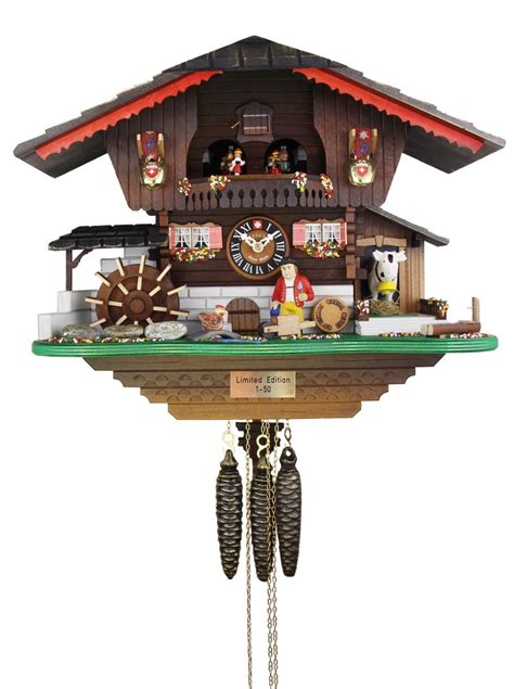 Loetscher Authentic Swiss Handcrafted Cuckoo Clock The Etsy