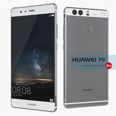 Huawei P9 Flagship Smartphone 3d Max