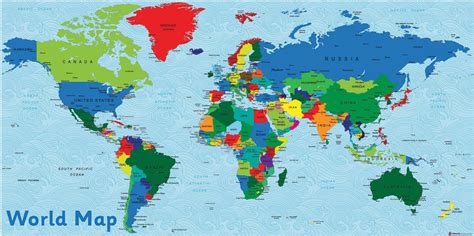 World Map Showing United Kingdom Markoyxiana