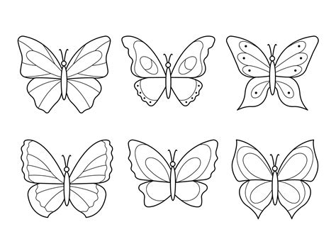Descubrir Imagen Dibujos De Mariposas Para Imprimir Y Pintar