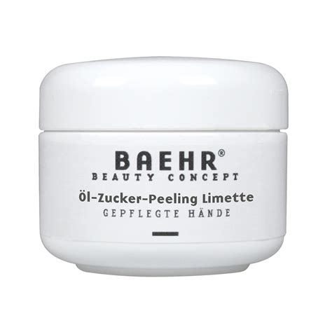 Baehr Beauty Concept Öl Zucker Peeling Limette 50 Ml Twv Grund