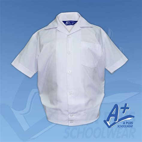A Schoolwear Teensmens School Uniform White Polo With Jack Size S To
