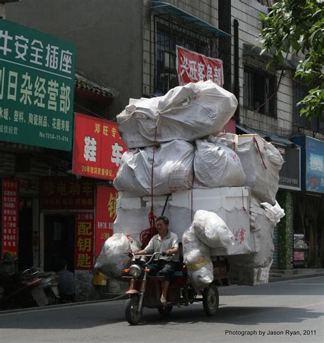 Overloaded Bike In China Jason Ryan Flickr