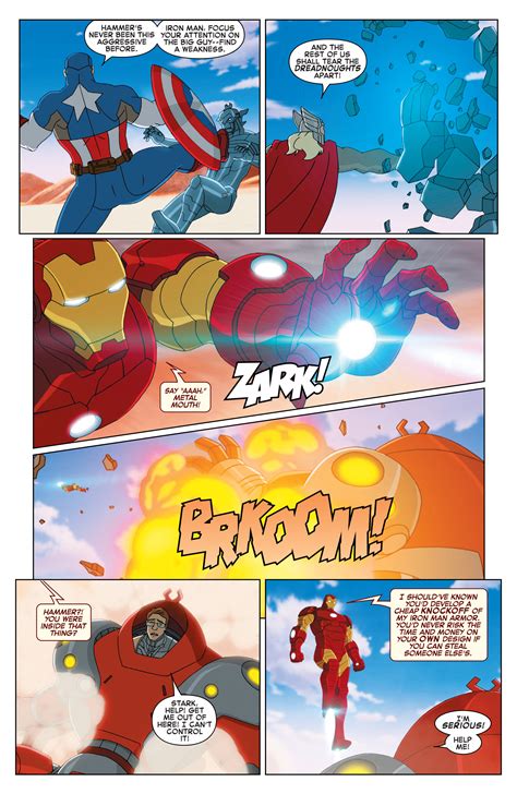 Read Online Marvel Universe Avengers Assemble Civil War Comic Issue 1