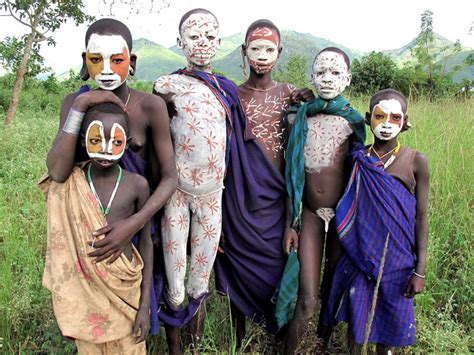 The Surma People Of The Omo Valley Also Known As The Suri People Ethiopia Excelman