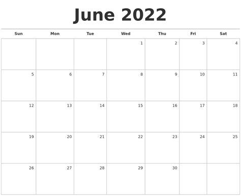 May 2022 Calendars Free