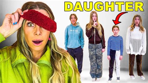 Can Mom Find Her Daughter Blindfolded Emotional Youtube