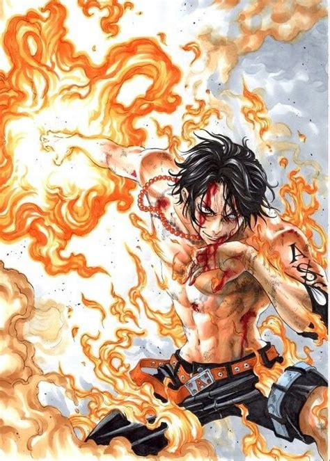 Fire Fist Ace Ace One Piece One Piece Mangá One Piece