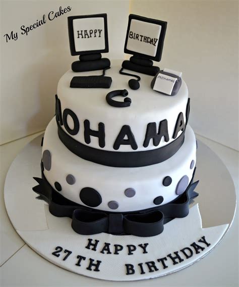 Where can i find other birthday cake designs? Computer Cake Idea 2 | Men's and Boy's Cakes | Pinterest ...