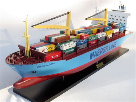 Model Container Ship Maersk Alabama Model Ship Building Model Ships
