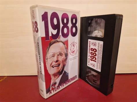 1988 A Year To Remember British Pathe News Pal Vhs Video Tape