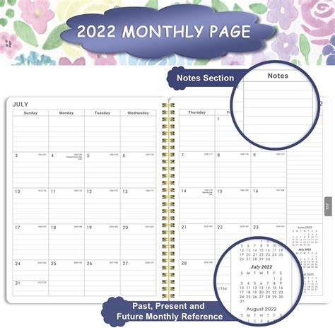 2022 Planner Planner 2022 Weekly Monthly With Tabs 8 X 10 Jan 2022 Dec 2022 Contacts