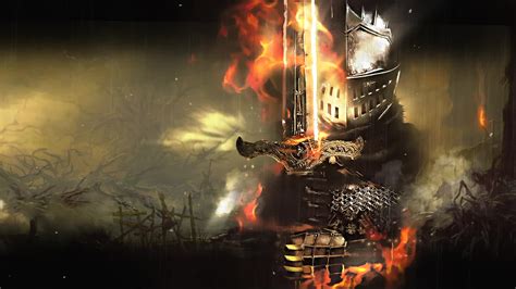 Dark Souls Armored Knight Game Free Wallpaper Live