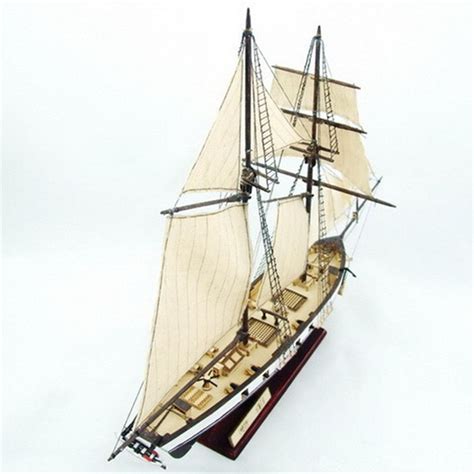 380x130x270mm Diy Ship Assembly Model Kits Classical Wooden Sailing