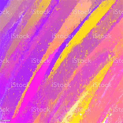 Abstract Colorful Grunge Background With Brush Diagonal Stripes Staines Strokes Splashes Hand