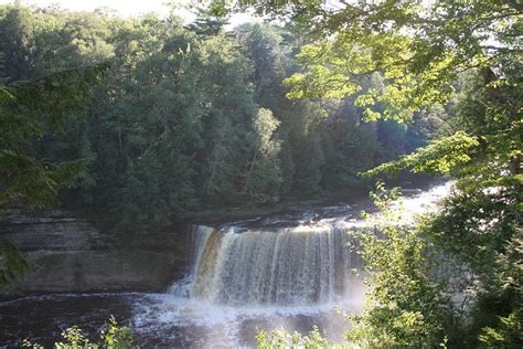 Michigan Exposures Twelve Months Of The Tahquamenon Falls