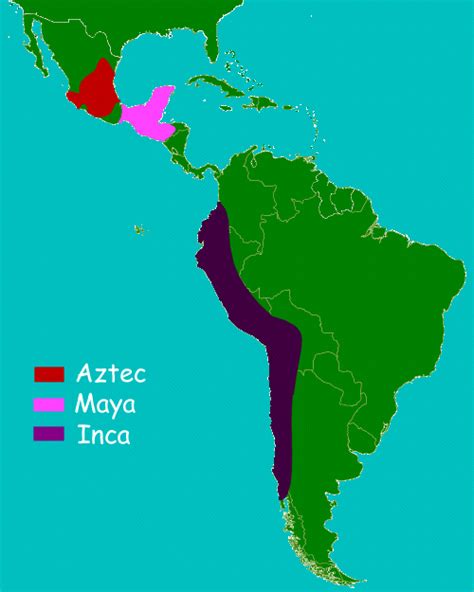 History For Kids Aztecs Maya And Inca