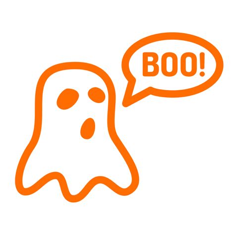 Boo Ghost Halloween Phantom Scary Icon Free Download