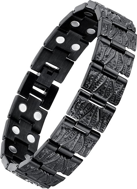 Uswel Magnetic Bracelets For Men Pure Titanium Bracelet Magnetic