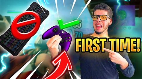 Typical Gamer Plays Fortnite With A Controller For The First Time In